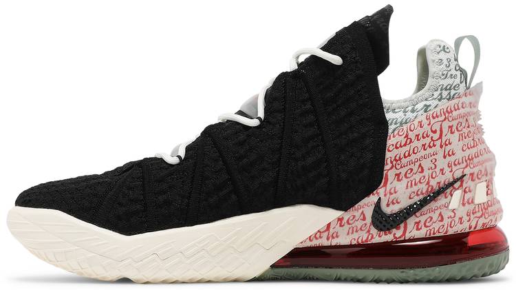 Sneakers och skor Nike Diana Taurasi x LeBron 18 "La Cabra" Svart | CQ9283 008, 0