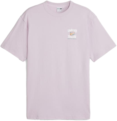 T-shirt Puma Downtown Graphic T-Shirt Rosa | 623558-60, 1