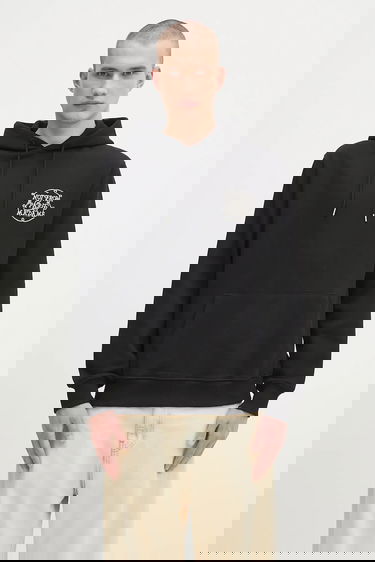 Sweatshirt Drôle de Monsieur Drôle de Monsieur Le Hoodie Slogan Tresses Svart | H.HO183.CO127, 2