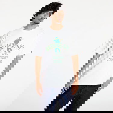 T-shirt BAPE A BATHING APE Soldier Ats Tee White Vit | 001TEK301056M WHT, 0