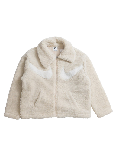Jacka Nike Swoosh Full-Zip Jacket W Beige | DD5620-206