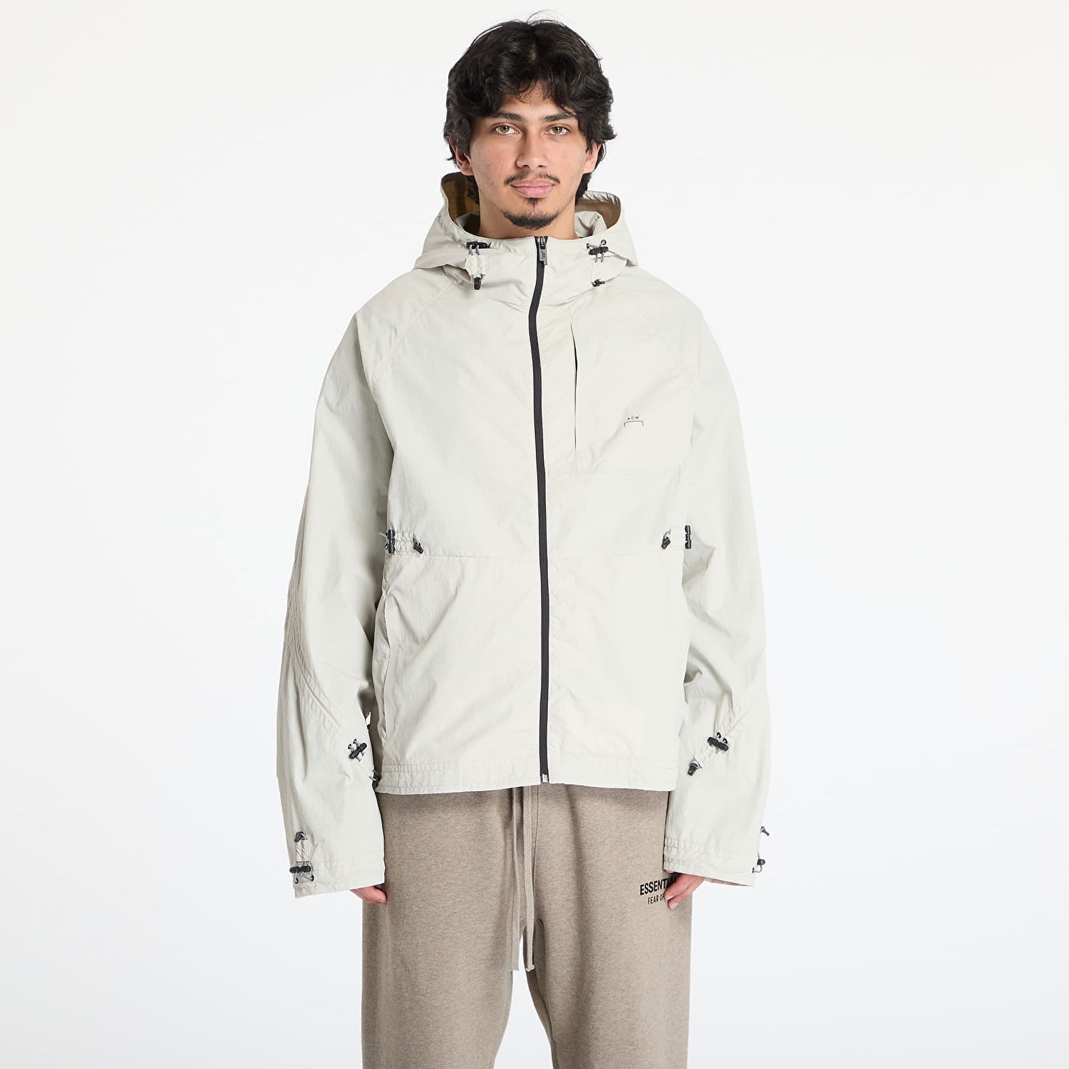 Vindjacka A-COLD-WALL* A-COLD-WALL* Balfron Windbreaker Vit | ACWMO280 Beige, 0