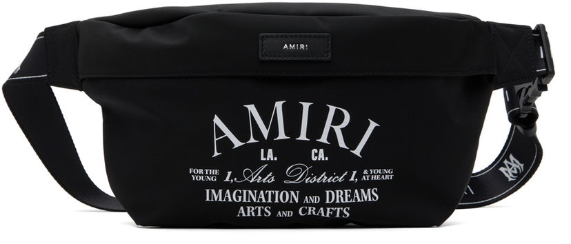 Midjeväska AMIRI AMIRI 'Arts District' Bumbag Pouch Svart | AMBGSO1010