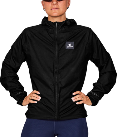 Vindjacka Saysky Saysky Flow 2.5L Waterproof Hooded Jacket Svart | xmrja61c901, 0