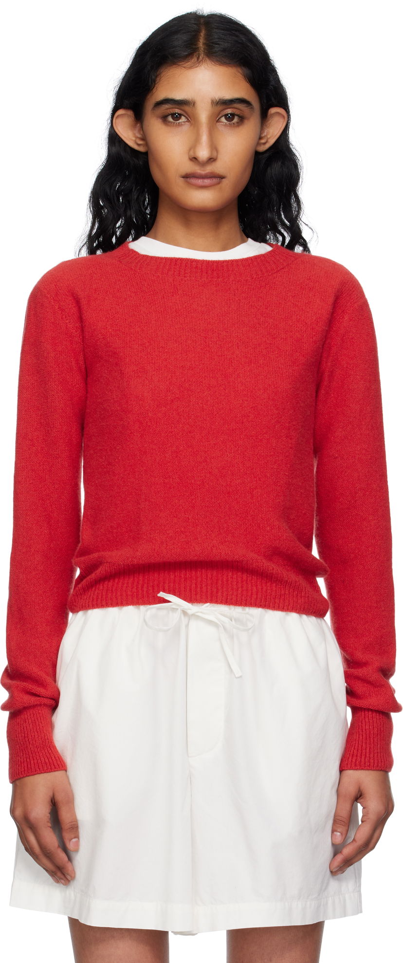 Sweater Baserange Baserange Tier Sweater Röd | PUTS-RC-AU25