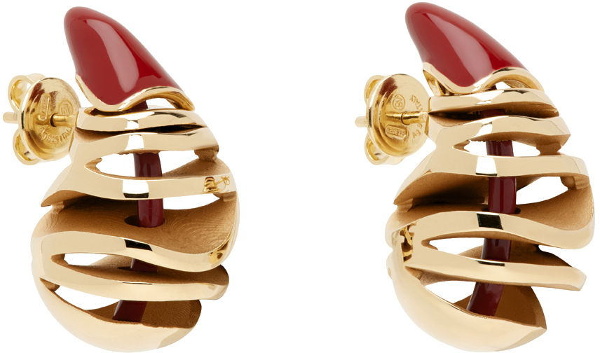 Örhängen Bottega Veneta Drop Earrings Metallisk | 795592 VAHU4, 1