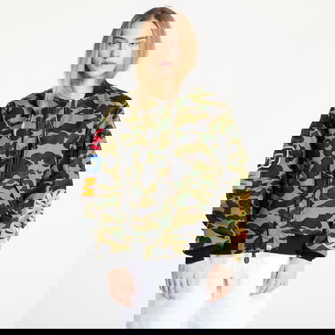 Bomberjacka BAPE A BATHING APE 1st Camo Shark MA-1 Jacket Grön | 001HJL301003MGRN, 1