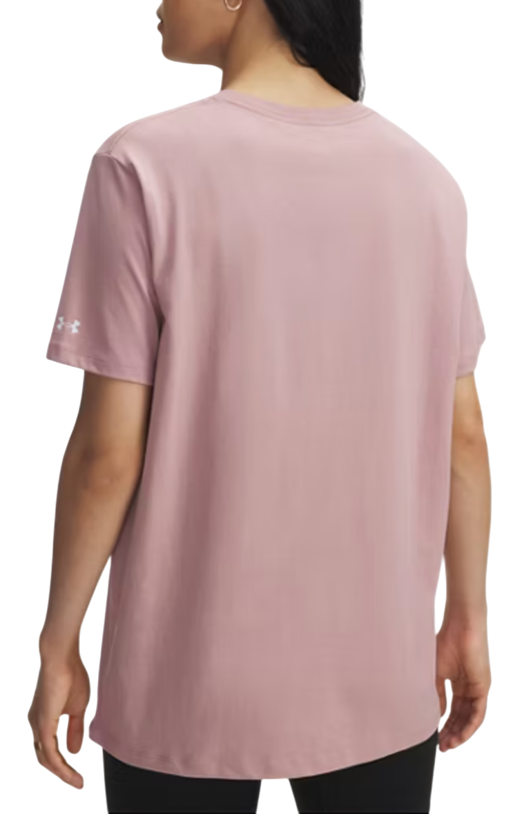T-shirt Under Armour Under Armour Rival OS Campus T-Shirt Rosa | 6007883-673, 1