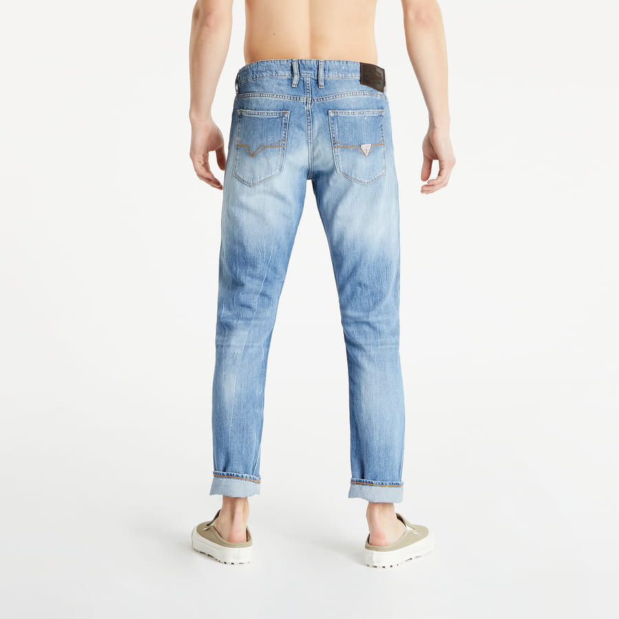 Jeans GUESS Jeans Linen blend Slim Tapered Blå | M2GAS2D4MI2-TRPN, 1