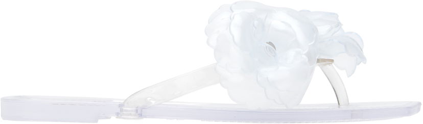 Tillbehör Coperni Coperni Flower Flip-Flops Vit | COPSH84F9013