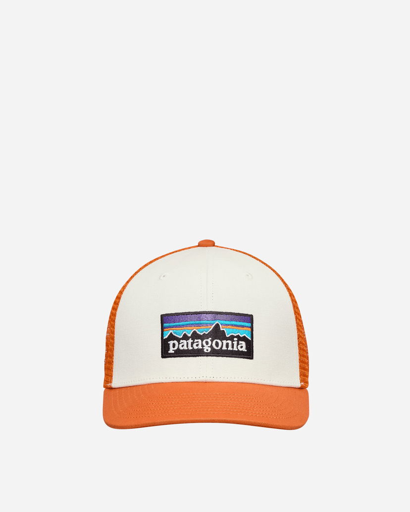 Keps Patagonia Trucker Hat with Logo Patch Beige | 38289 WHRL