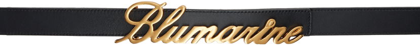 Bälten Blumarine Blumarine Logo Belt Svart | P422W223A
