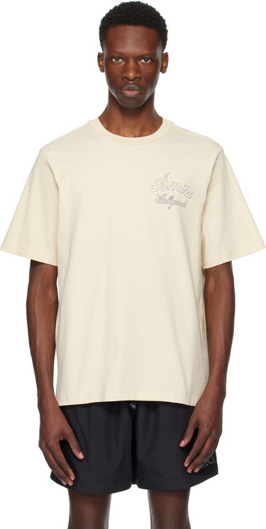 T-shirt AMIRI Amiri Hollywood T-Shirt Beige | AMJYTE1265, 0