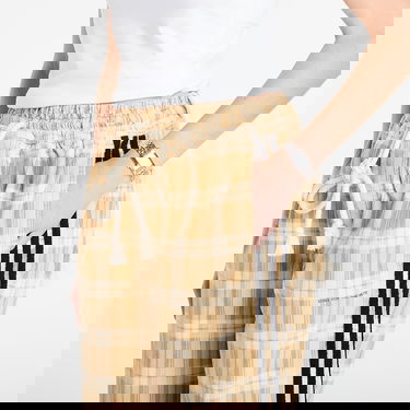 Byxor adidas Originals SONG FOR THE MUTE Plaid Pant Beige | KC3140, 1