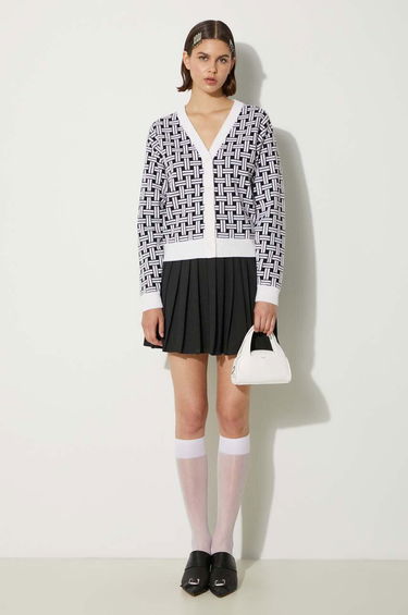 Sweater KENZO Weave Cardigan Vit | FE62CA4723CA.02, 0