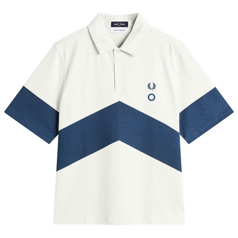 Polotröja Fred Perry Fred Perry x Craig Green Heavy Short Sleeve Polo Shirt Flerfärgad | SM1139-78A