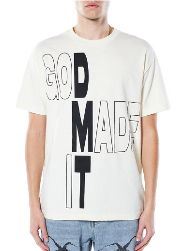 T-shirt Pleasures DMT Tee Beige | P22SP045-CREME