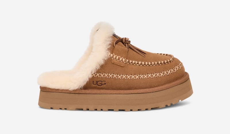 Sneakers och skor UGG Disquette Alpine Slipper Suede Brun | 1158260-CHE, 0