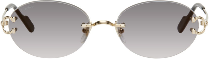 Solglasögon Cartier Cartier 'Décor C Classique' Sunglasses Grå | CT0551S-001