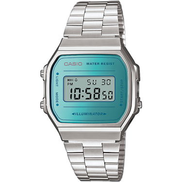 Klocka CASIO Vintage A168WEM-2EF Turkos | A168WEM-2EF, 0