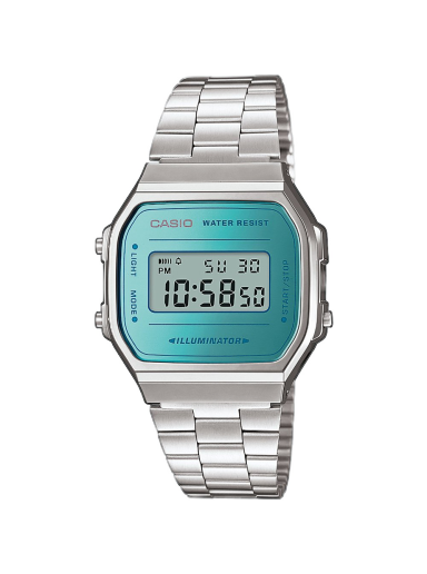 Klocka CASIO Vintage A168WEM-2EF Turkos | A168WEM-2EF