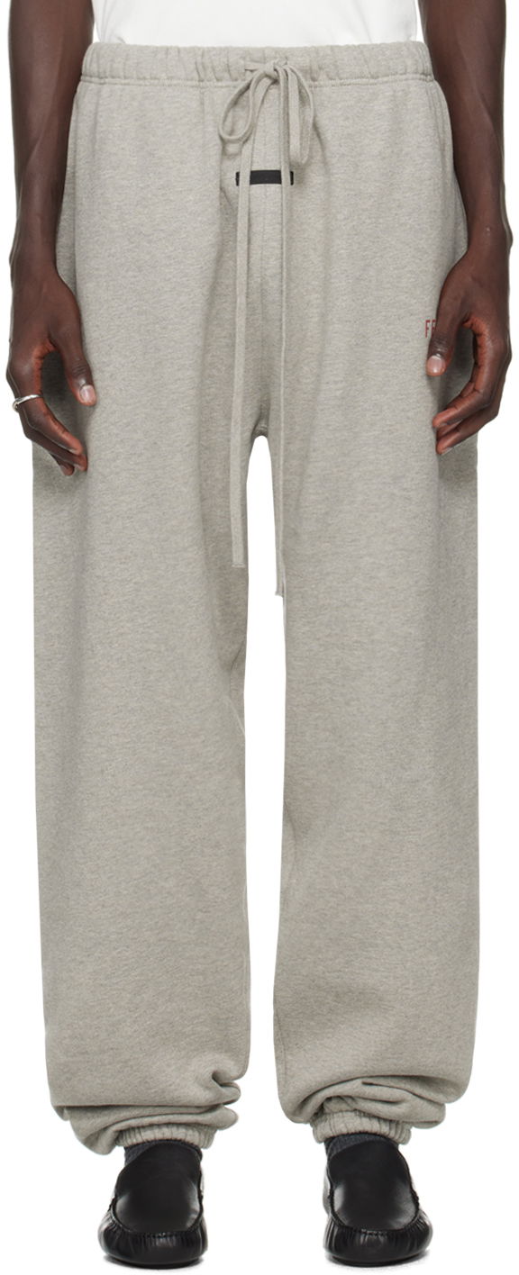 Träningsbyxor Fear of God Designer Essentials Sweatpants Grå | 130BT242021F