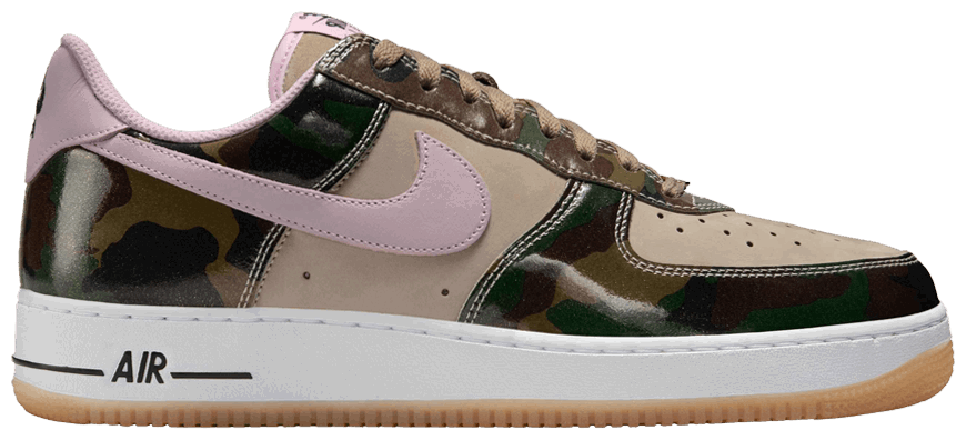 Sneakers och skor Nike Air Force 1 Low '07 LV8 Patent Camo Pink Rosa | HQ1967-200, 0
