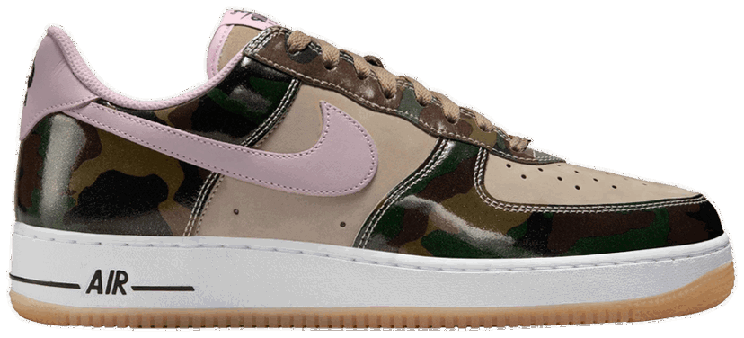 Sneakers och skor Nike Air Force 1 Low '07 LV8 Patent Camo Pink Rosa | HQ1967-200