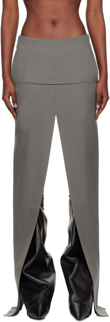Kjol Rick Owens Concordians Sliced Maxi Skirt Grå | RO02E4387 WD, 0