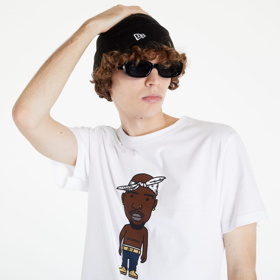 T-shirt Urban Classics LA Sketch Tee Vit | MT545 White, 1