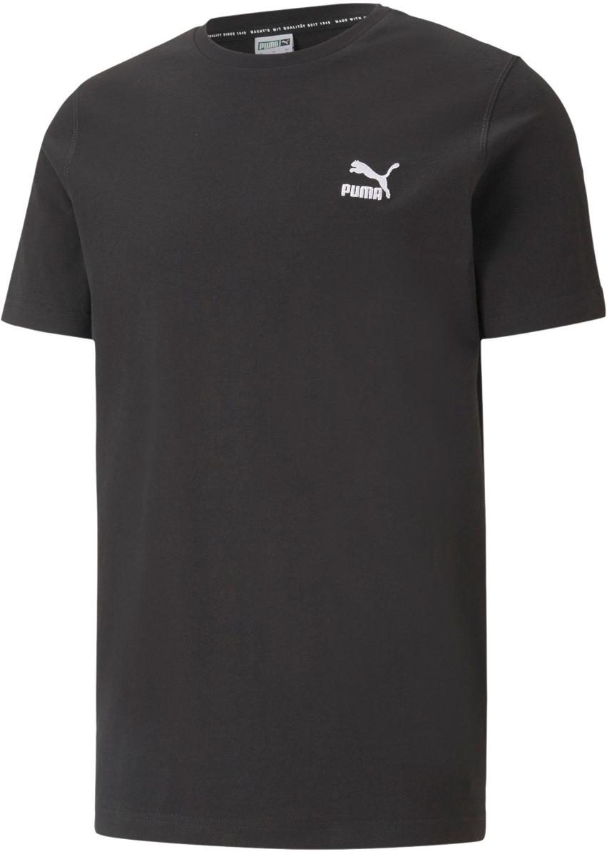 T-shirt Puma Puma Classics Embroidered T-Shirt Svart | 599795-001, 0