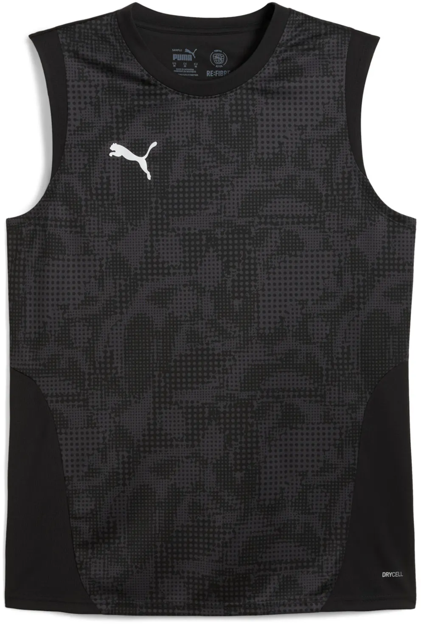 Linne Puma Puma TeamCUP Training Jersey Svart | 659168-03