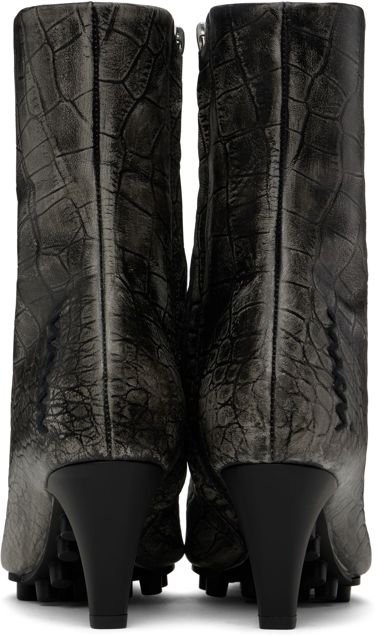 Sneakers och skor Marni Marni Spike Ankle Boots Grå | TCMS011206 P8032, 1