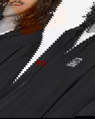 Sweatshirt Ben Davis Full Zip Hoodie Svart | BEN9034 001, 5