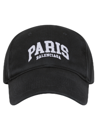 Keps Balenciaga Paris Cap Svart | 680748 410B2 1077