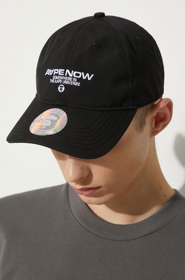 Keps AAPE by A Bathing Ape AAPE Cap with Applique Svart | AAPCPM5255XXM, 4