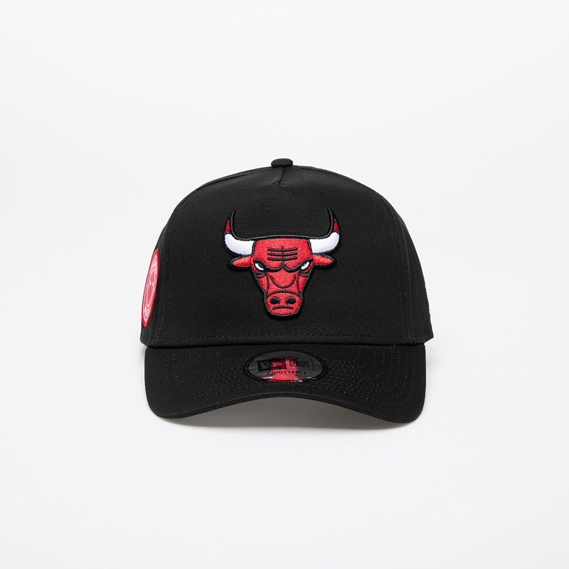 Keps New Era Chicago Bulls Aframe NBA Patch Cap Black Svart | 60580707