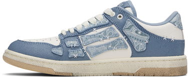 Sneakers och skor AMIRI Bandana Skel Top Low Blå | AMFOSR1140, 2