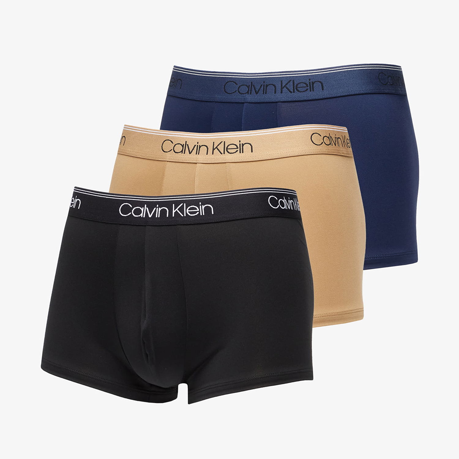 Boxare CALVIN KLEIN Microfiber Stretch-Low Rise Boxer 3-Pack Flerfärgad | NB2569A KM1, 0
