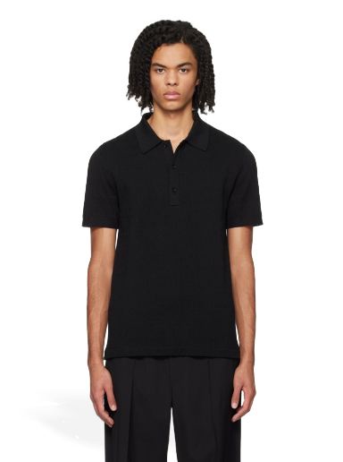 Polotröja Valentino Toile Iconographe Polo Shirt Svart | 4V3KP02G9W5
