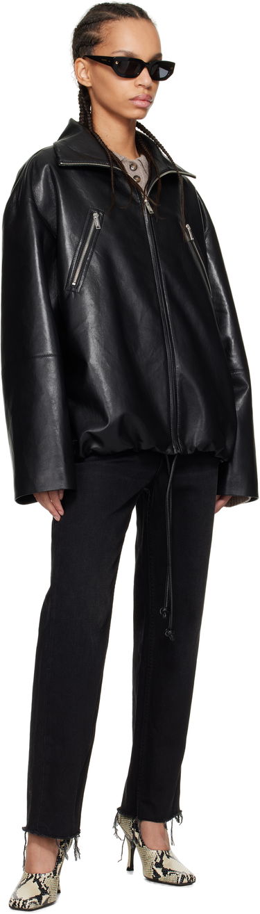 Jacka Nanushka Nanushka Aiman Faux-Leather Jacket Svart | NW25RSJK13999, 3