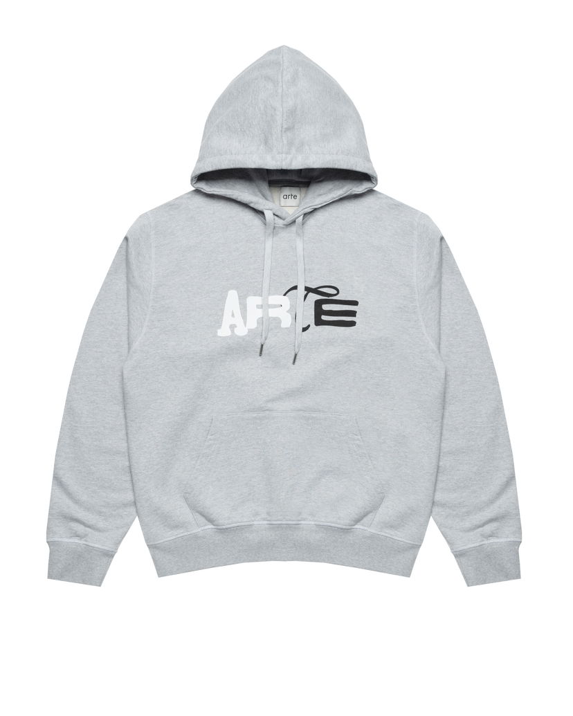 Sweatshirt Arte Antwerp Arte Antwerp Print Hoodie Grå | SS25-161H