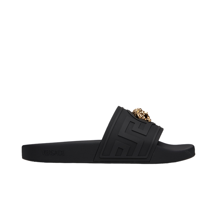 Sneakers och skor Versace Versace 'La Medusa' Slides Svart | 1020535_1A15481