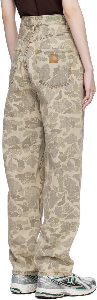 Jeans Carhartt WIP Stone Washed Camo Duck Pants Blå | I033771_8, 3
