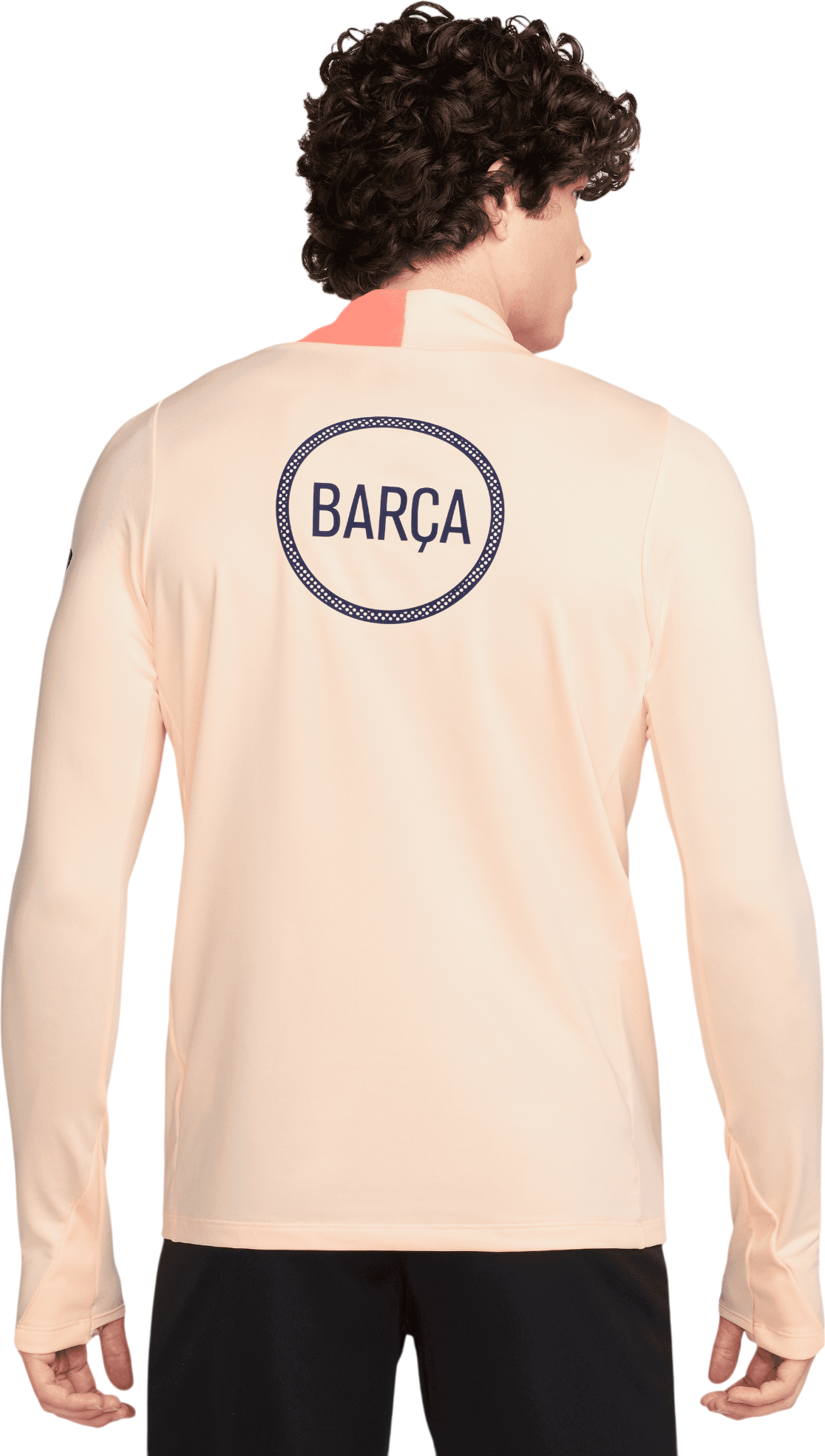 T-shirt Nike FC Barcelona Dri-FIT Strike Soccer Knit Drill Top Beige | hm3350-808, 1