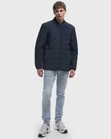 Bomberjacka Barbour Elmstone Quilted Bomber Jacket Mörkblå | MQU1841NY71, 2