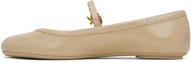 Sneakers och skor Gianvito Rossi Carla Ballerina Flats Beige | G22223-05GOM-NUI, 2