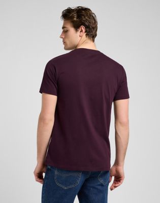 T-shirt Lee Slim Ultimate Pocket Tee XXL Bourgogne | 112370495, 0