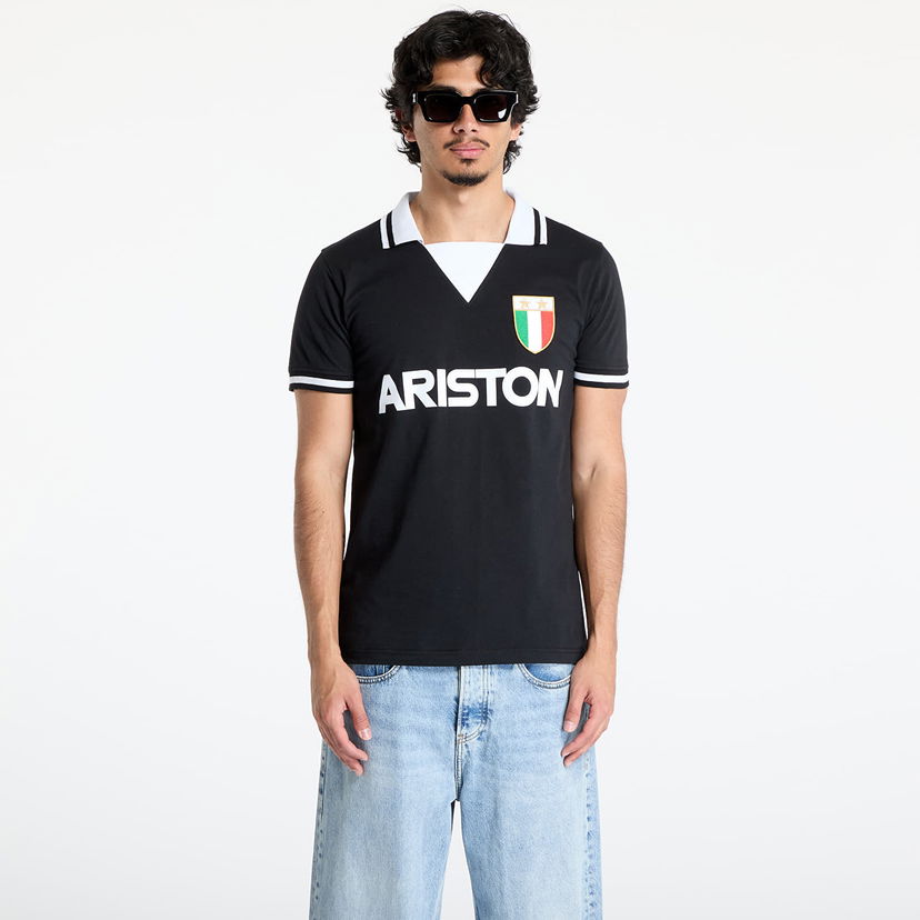 Jersey COPA COPA Juventus 1986-87 Away Retro Football Shirt Svart | 298-004