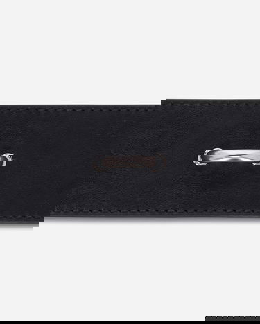 Bälten Dries Van Noten Elasticated Leather Belt Svart | 252-021404-151 900, 6